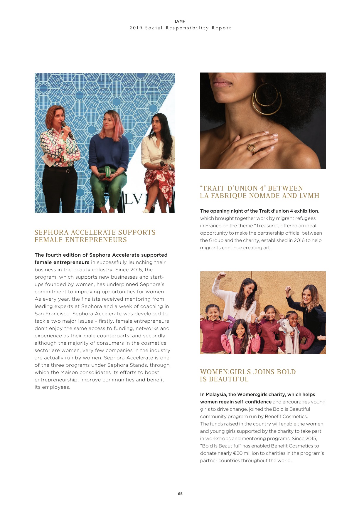 LVMH - 2019 Social Responsibility Report