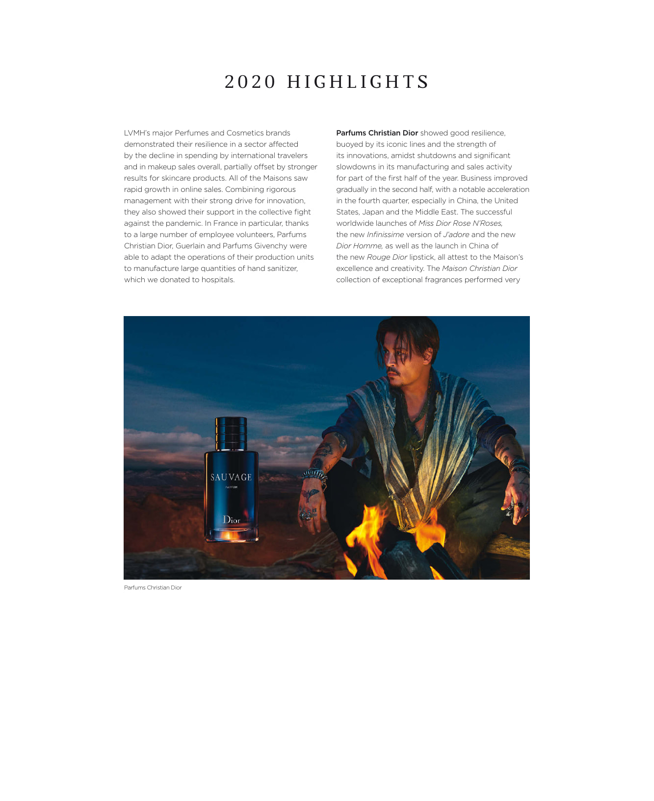 2020 Interactive Annual Report - LVMH