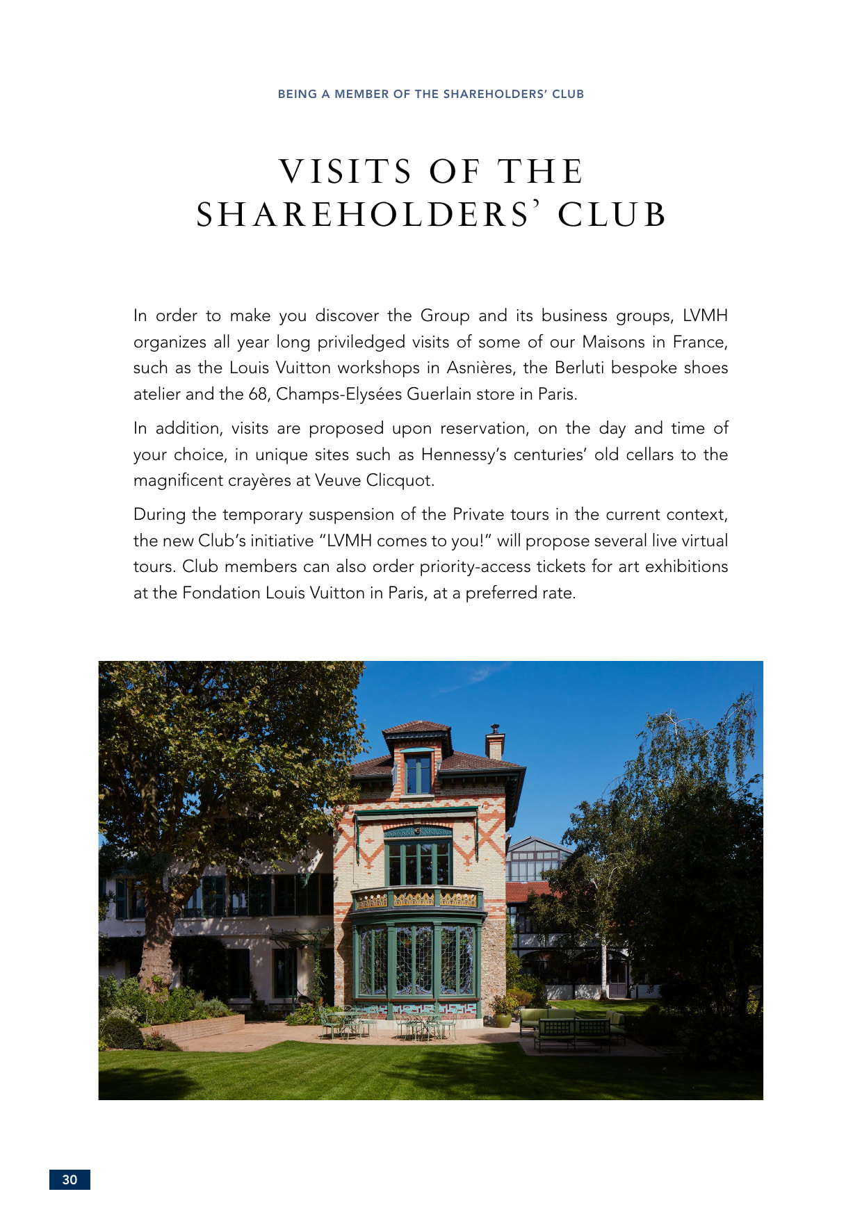 Shareholders' Club – LVMH