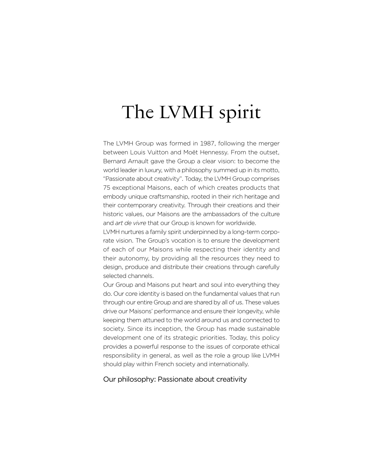 2022 Interactive Annual Report - LVMH