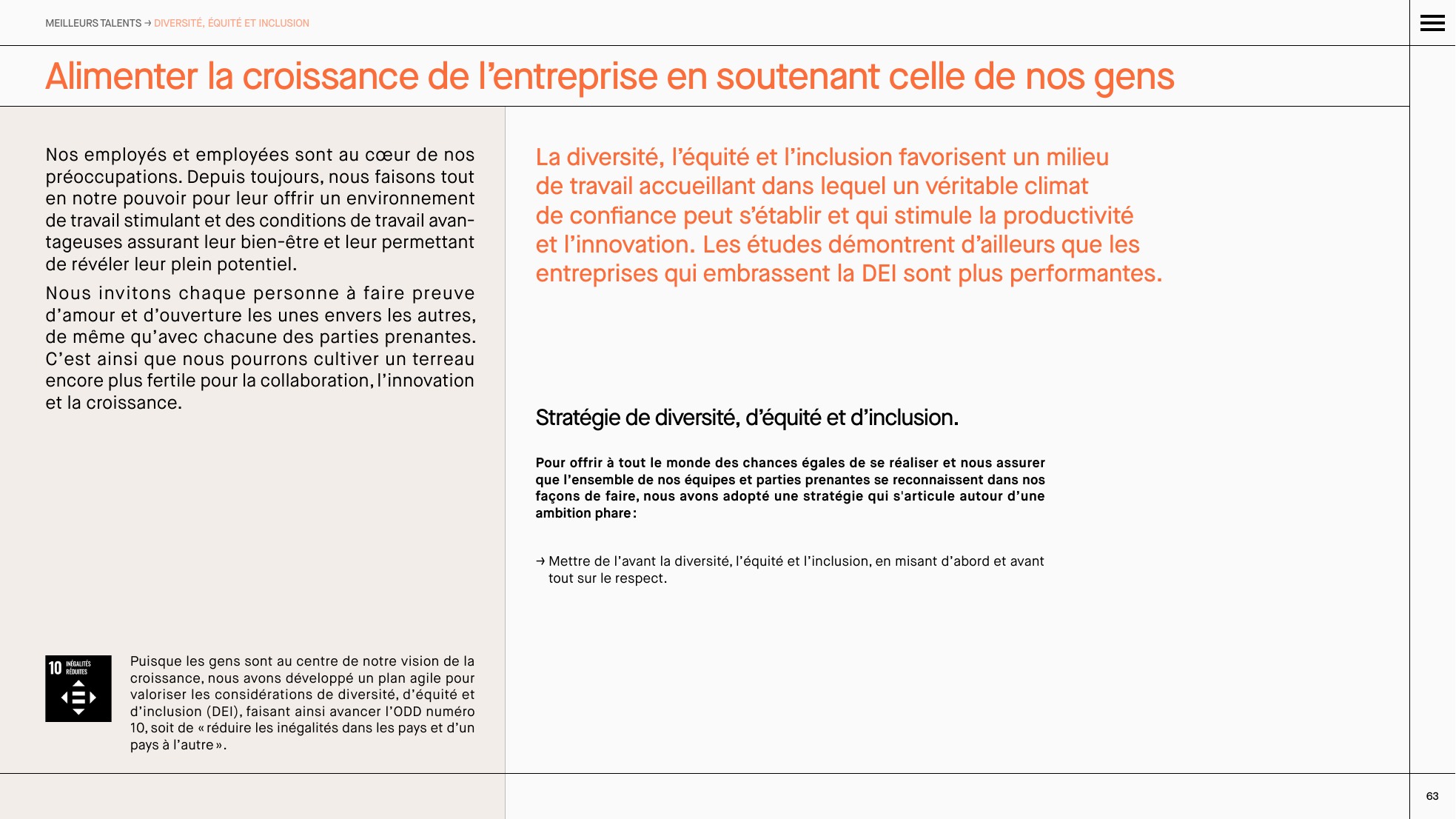 Pomerleau - Rapport ESG 2021